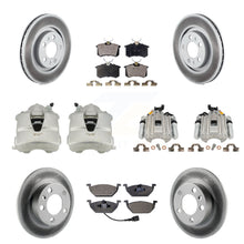 Load image into Gallery viewer, Front Rear Brake Caliper Coat Rotors Ceramic Pad Kit (10Pc) For Volkswagen Jetta