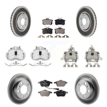 Load image into Gallery viewer, Front Rear Brake Caliper Coat Rotors Ceramic Pad Kit (10Pc) For Volkswagen Jetta