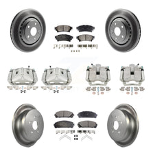 Load image into Gallery viewer, Front Rear Brake Caliper Coat Rotor Ceramic Pad Kit (10Pc) For Toyota Highlander