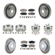 Load image into Gallery viewer, Front Rear Brake Caliper Coat Rotor &amp; Ceramic Pad Kit (10Pc) For Chevrolet Sonic