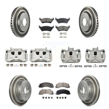 Charger l'image dans la galerie, Front Rear Disc Brake Caliper Coat Rotor &amp; Ceramic Pad Kit (10Pc) For Ford F-150