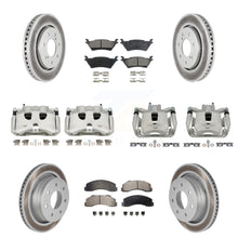 Charger l'image dans la galerie, Front Rear Disc Brake Caliper Coat Rotor &amp; Ceramic Pad Kit (10Pc) For Ford F-150