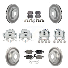 Load image into Gallery viewer, Front Rear Brake Caliper Coat Rotor Ceramic Pad Kit (10Pc) For Volkswagen Tiguan