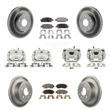 Load image into Gallery viewer, Front Rear Brake Caliper Coat Rotor And Ceramic Pad Kit (10Pc) For Nissan Altima