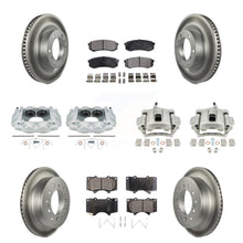 Load image into Gallery viewer, Front Rear Brake Caliper Coat Rotors &amp; Ceramic Pad Kit (10Pc) For Toyota 4Runner