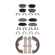 Charger l'image dans la galerie, Front Rear Ceramic Brake Pads Parking Shoe Kit For Nissan Altima Maxima INFINITI