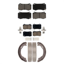 Load image into Gallery viewer, Front Rear Ceramic Brake Pads &amp; Parking Shoes Kit For Dodge Charger Chrysler 300