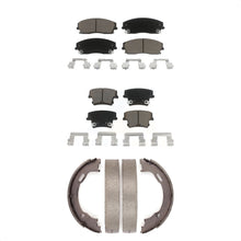 Load image into Gallery viewer, Front Rear Ceramic Brake Pads &amp; Parking Shoes Kit For Dodge Charger Chrysler 300