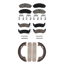 Load image into Gallery viewer, Front Rear Ceramic Brake Pads And Parking Shoes Kit For Ford Ranger Mazda B2300