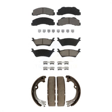 Load image into Gallery viewer, Front Rear Ceramic Brake Pads And Parking Shoes Kit For Ford F-150