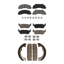 Charger l'image dans la galerie, Front Rear Ceramic Brake Pads And Parking Shoes Kit For Ford F-150