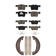 Load image into Gallery viewer, Front Rear Ceramic Brake Pads And Parking Shoe Kit For BMW 328i 320i xDrive 428i