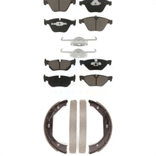 Load image into Gallery viewer, Front Rear Ceramic Brake Pads And Parking Shoes Kit For BMW 328i xDrive X1 328xi