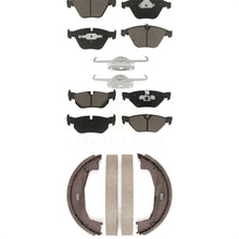 Load image into Gallery viewer, Front Rear Ceramic Brake Pads And Parking Shoes Kit For BMW 328i 323i