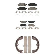 Charger l'image dans la galerie, Front Rear Ceramic Brake Pads And Parking Shoes Kit For Nissan Frontier Xterra