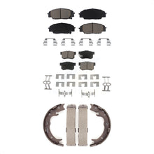 Charger l'image dans la galerie, Front Rear Ceramic Brake Pads And Parking Shoes Kit For 2000-2006 Honda S2000