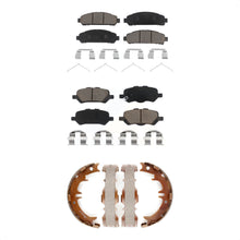 Load image into Gallery viewer, Front Rear Ceramic Brake Pads And Parking Shoes Kit For 2009-2016 Toyota Venza