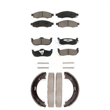 Load image into Gallery viewer, Front Rear Ceramic Brake Pads Parking Shoes Kit For Nissan Titan Armada INFINITI