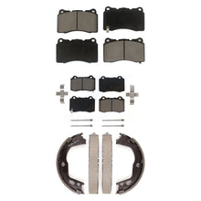 Charger l'image dans la galerie, Front Rear Ceramic Brake Pads And Parking Shoes Kit For Hyundai Genesis Coupe