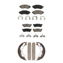 Charger l'image dans la galerie, Front Rear Ceramic Brake Pads And Parking Shoes Kit For Suzuki Forenza Reno