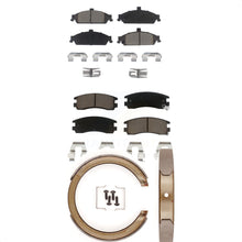 Charger l'image dans la galerie, Front Rear Ceramic Brake Pads &amp; Parking Shoe Kit For Pontiac Grand Am Oldsmobile