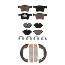 Charger l'image dans la galerie, Front Rear Ceramic Brake Pads And Parking Shoes Kit For 2011 BMW X3 xDrive28i