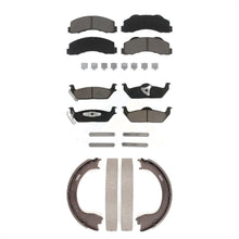 Charger l'image dans la galerie, Front Rear Ceramic Brake Pads And Parking Shoes Kit For 2010-2011 Ford F-150