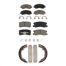 Charger l'image dans la galerie, Front Rear Ceramic Brake Pads Parking Shoe Kit For Jeep Compass Patriot Chrysler