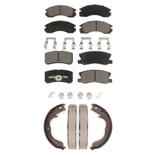 Load image into Gallery viewer, Front Rear Ceramic Brake Pads And Parking Shoes Kit For Mitsubishi Lancer