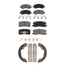 Load image into Gallery viewer, Front Rear Ceramic Brake Pads And Parking Shoes Kit For Mitsubishi Outlander