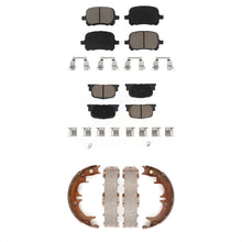 Load image into Gallery viewer, Front Rear Ceramic Brake Pads And Parking Shoes Kit For Toyota Camry Lexus ES300