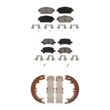 Load image into Gallery viewer, Front Rear Ceramic Brake Pads &amp; Parking Shoes Kit For Toyota Camry Avalon Solara
