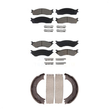 Charger l'image dans la galerie, Front Rear Ceramic Brake Pads Parking Shoe Kit For 2003-2005 Dodge Ram 2500 3500