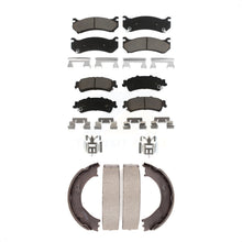 Charger l'image dans la galerie, Front Rear Ceramic Brake Pads Parking Shoes Kit For Chevrolet Silverado 1500 GMC