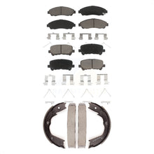Load image into Gallery viewer, Front Rear Ceramic Brake Pads And Parking Shoe Kit For Honda Pilot Acura MDX ZDX