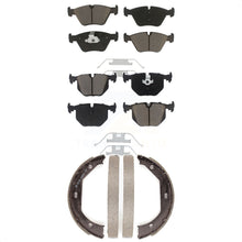 Load image into Gallery viewer, Front Rear Ceramic Brake Pads And Parking Shoes Kit For BMW 330Ci 330i 330xi