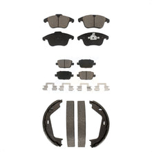 Load image into Gallery viewer, Front Rear Ceramic Brake Pads And Parking Shoes Kit For 2007-2009 Volvo S80 FWD