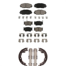 Load image into Gallery viewer, Front Rear Ceramic Brake Pads And Parking Shoes Kit For Toyota RAV4 Lexus HS250h