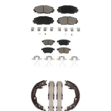 Load image into Gallery viewer, Front Rear Ceramic Brake Pads &amp; Parking Shoes Kit For Toyota Matrix Pontiac Vibe