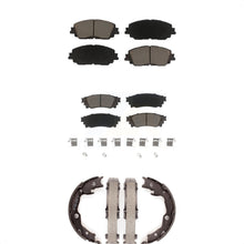 Charger l'image dans la galerie, Front Rear Ceramic Brake Pads And Parking Shoes Kit For Toyota Camry