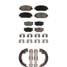 Load image into Gallery viewer, Front Rear Ceramic Brake Pads And Parking Shoes Kit For Toyota Camry