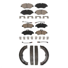Load image into Gallery viewer, Front Rear Ceramic Brake Pads &amp; Parking Shoe Kit For Sprinter 2500 Mercedes-Benz