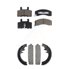 Charger l'image dans la galerie, Front Rear Ceramic Brake Pads &amp; Drum Shoe Kit For Chevrolet Dodge Ram 2500 K2500