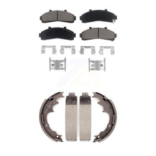 Charger l'image dans la galerie, Front Rear Ceramic Brake Pads &amp; Drum Shoes Kit For Ford Ranger Mazda B3000 B2300