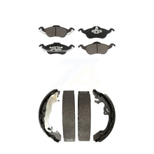 Load image into Gallery viewer, Front Rear Ceramic Brake Pads And Drum Shoes Kit For Ford Focus