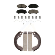 Charger l'image dans la galerie, Front Rear Ceramic Brake Pads Drum Shoes Kit For 07-12 Nissan Sentra SE-R Spec V
