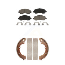 Charger l'image dans la galerie, Front Rear Ceramic Brake Pads And Drum Shoes Kit For Chrysler Sebring Mitsubishi