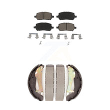 Charger l'image dans la galerie, Front Rear Ceramic Brake Pads And Drum Shoes Kit For Chevrolet Cobalt Pontiac G5