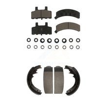 Load image into Gallery viewer, Front Rear Ceramic Brake Pads Drum Shoes Kit For Chevrolet C1500 K1500 GMC K2500