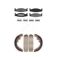 Charger l'image dans la galerie, Front Rear Ceramic Brake Pads Drum Shoes Kit For Ford E-150 Econoline Club Wagon